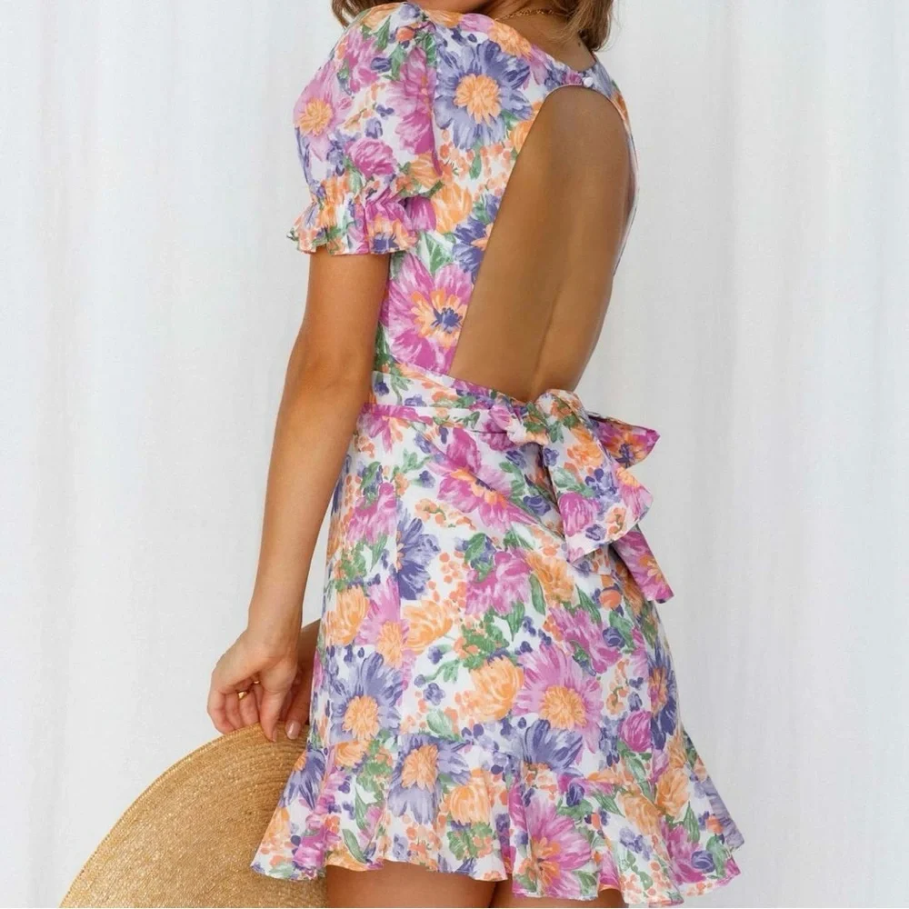 NWT Hello Molly Katie Dress in Purple - Picture 3 of 16